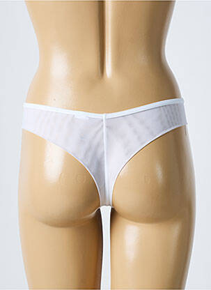 Tanga tamprumas baltas LOU moteris