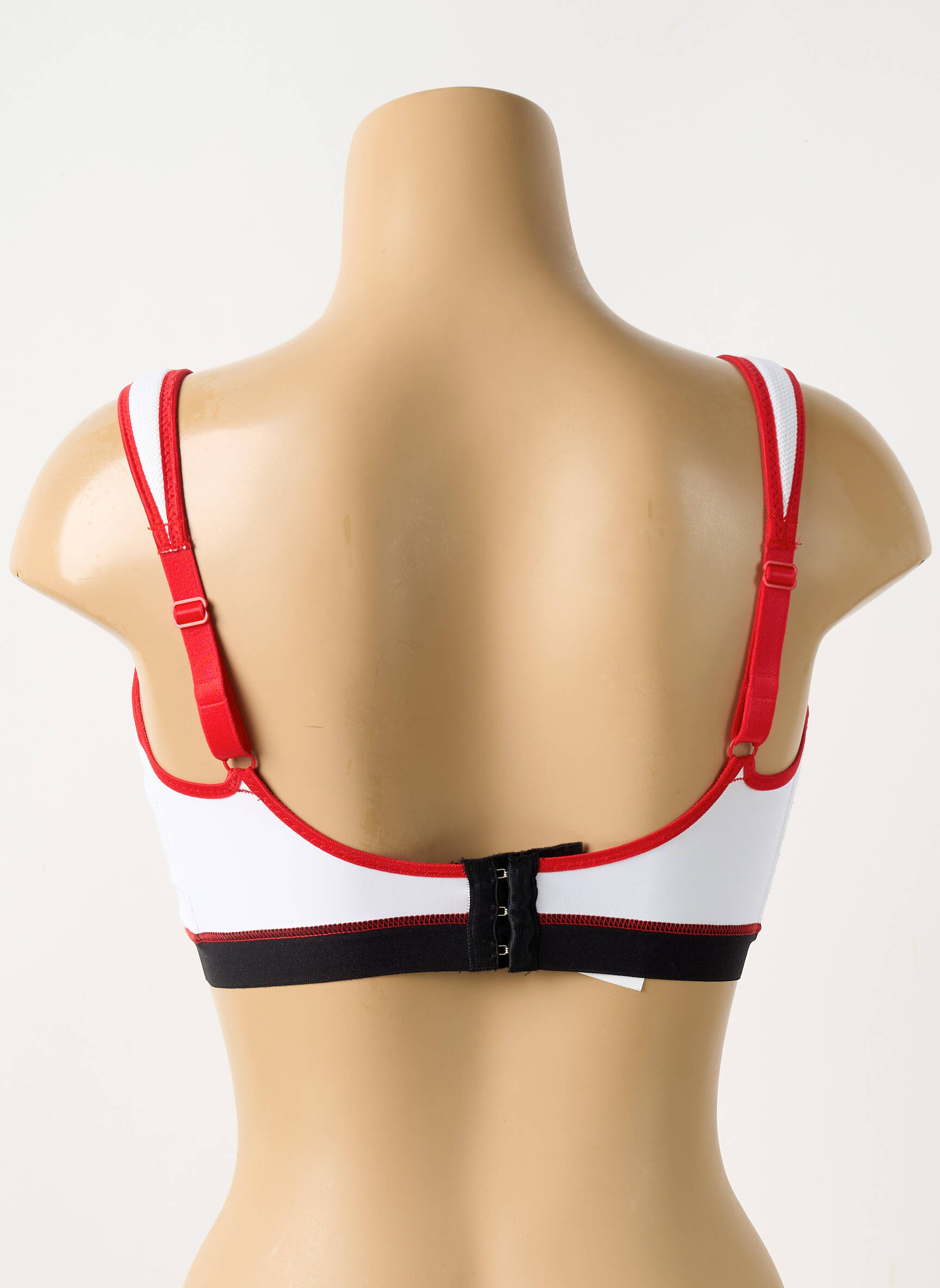 Liemenėlė reguliuojamos elastinės petnešos liemenėlės (moteriškos) baltas TRIACTION BY TRIUMPH moteris