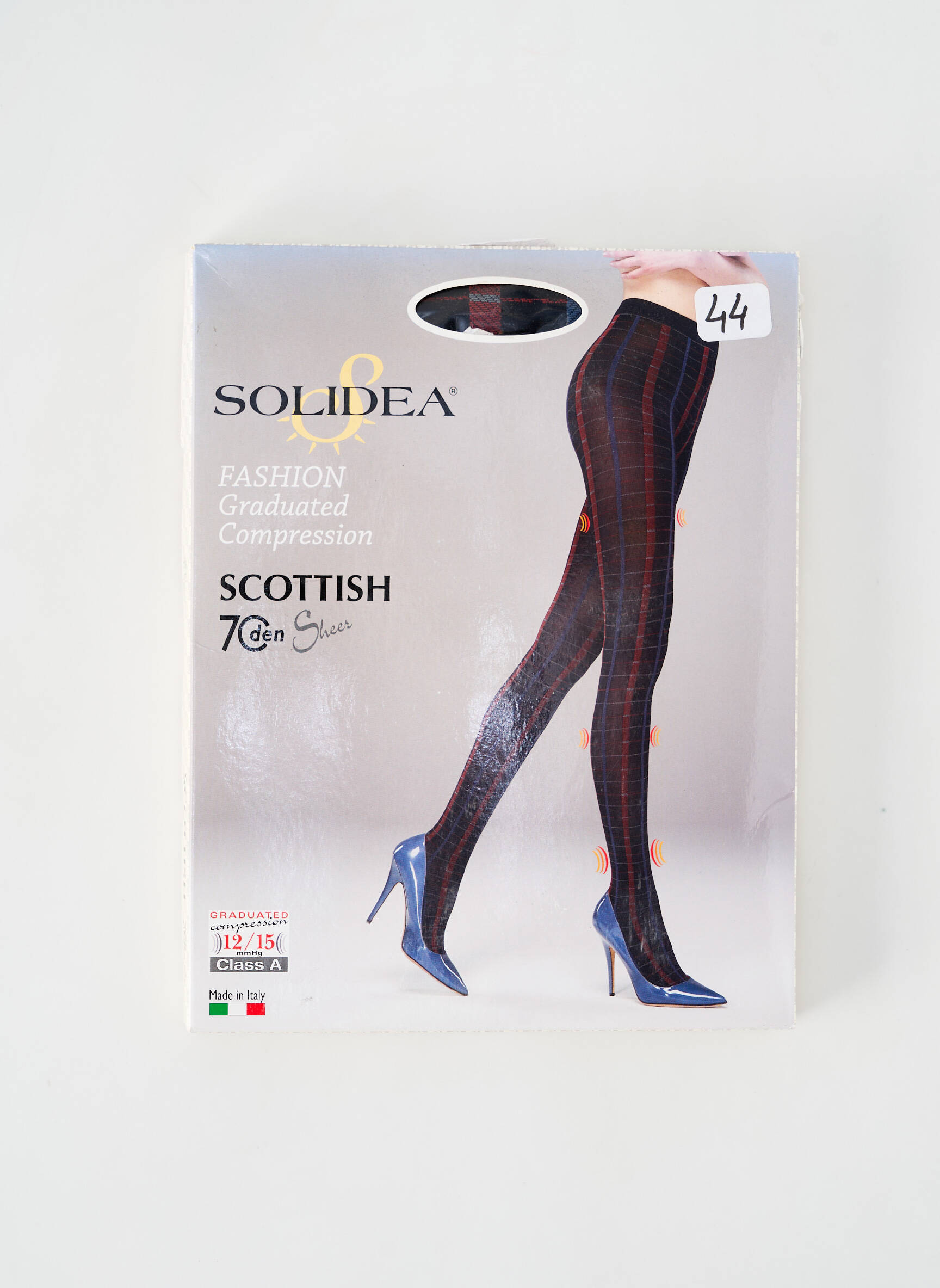 Kojinės tamprumas juodas SOLIDEA moteris