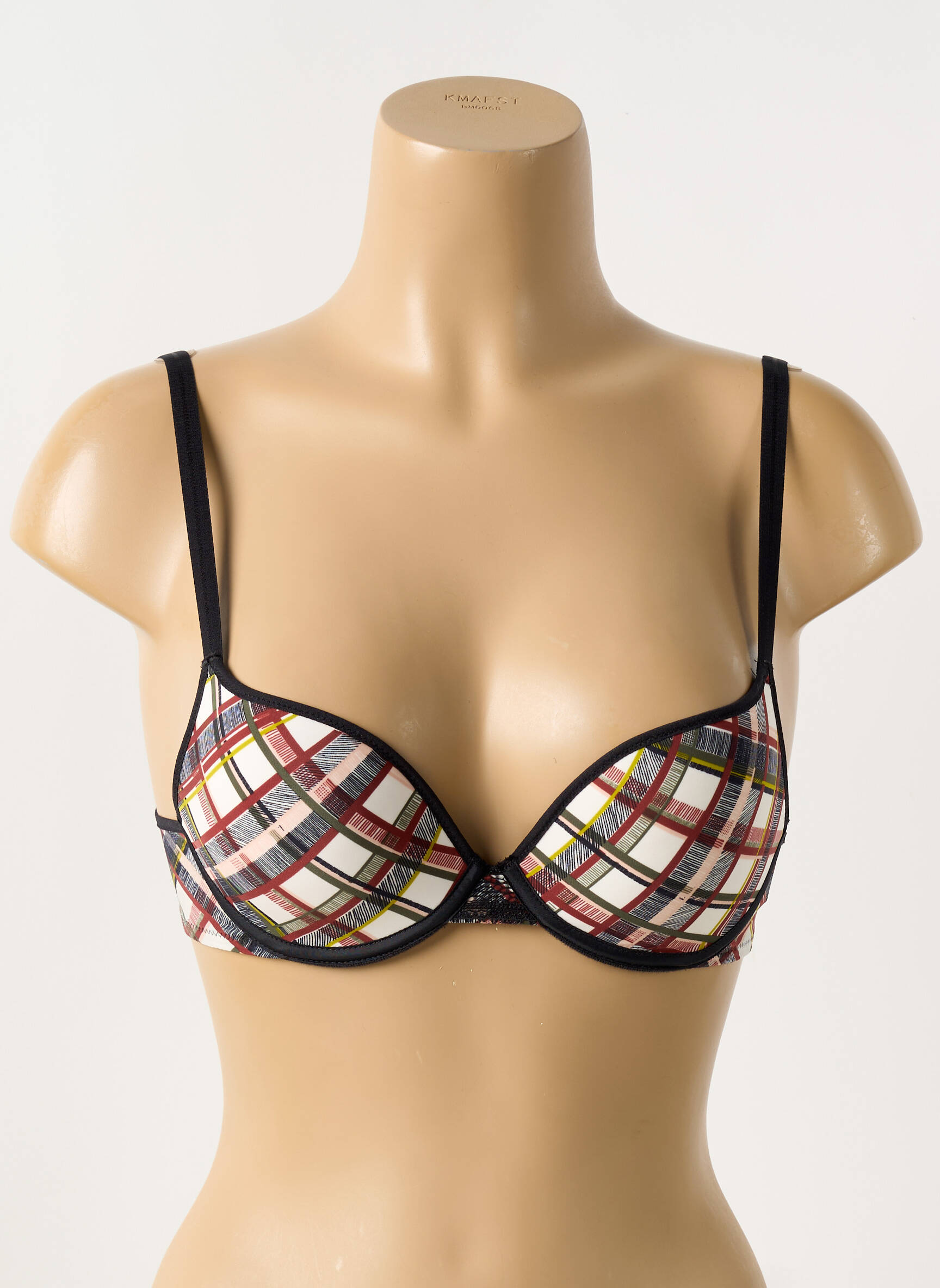 Liemenėlė push-up liemenėlė su aukštu palaikymu push-up liemenėlė su aukštu palaikymu juodas PASSIONATA moteris