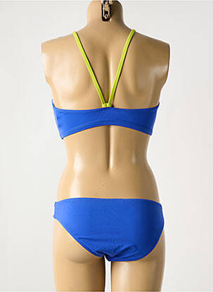 Dvivietis maudymosi kostiumėlis tamprumas liemenėlės (moteriškos) mėlyna SUNFLAIR moteris