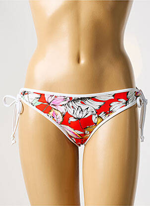 Maudymosi kelnaitės gėlių raštas bikini raudona FREYA moteris