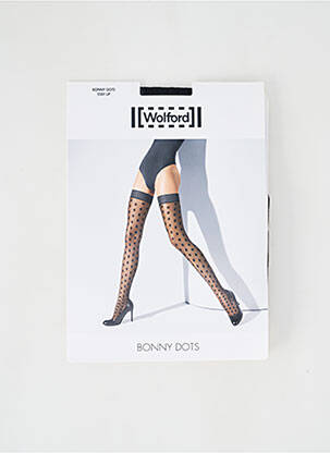 Bas tamprumas juodas WOLFORD moteris