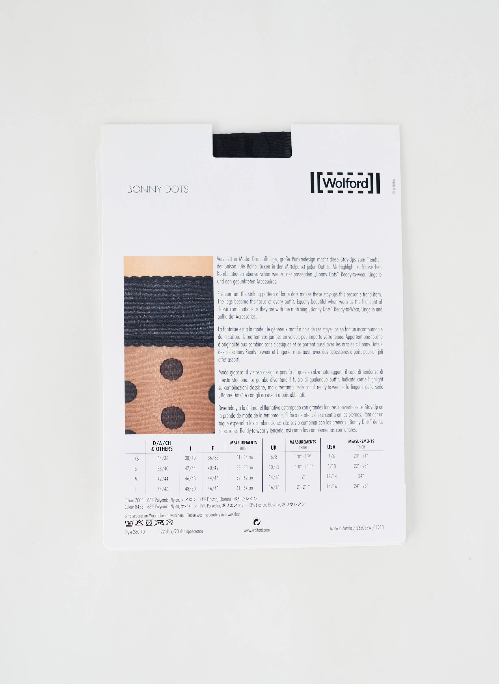 Bas tamprumas juodas WOLFORD moteris