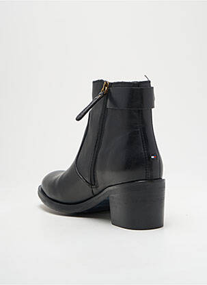 Batai/botai lygus medžiaga kulnas nuo 4 iki 6 cm juodas TOMMY HILFIGER moteris