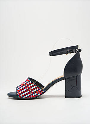 Sandalai/nu pėdos lygus medžiaga kulnas nuo 4 iki 6 cm mėlyna TOMMY HILFIGER moteris
