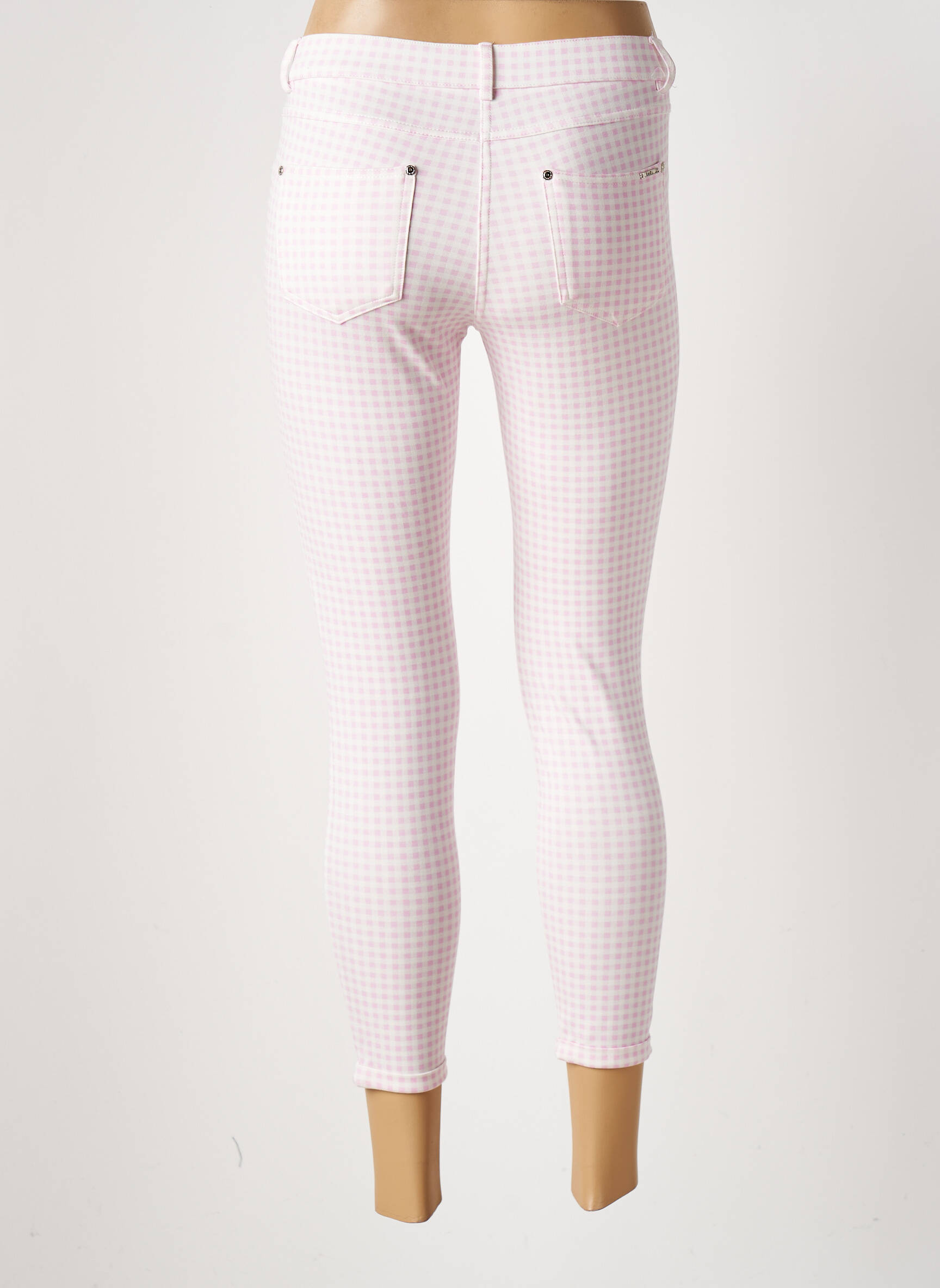 Jegging jersey audinys normala dydis rožinė LCDN moteris