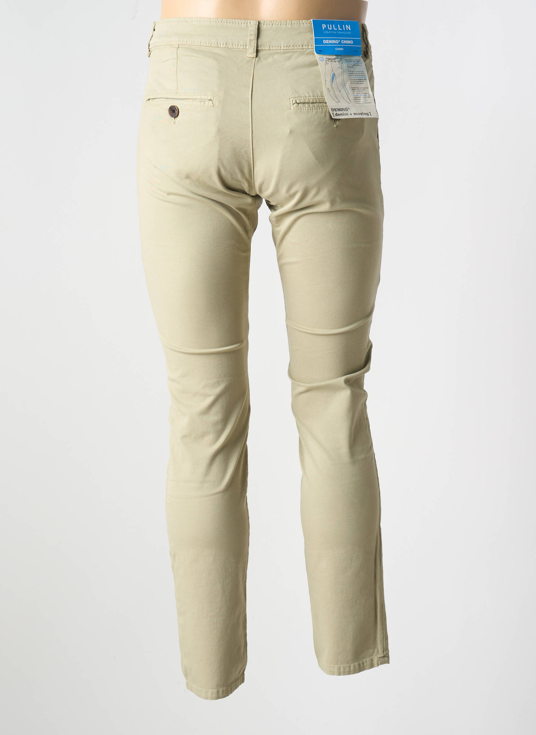 Chino kelnė kišenės bežinis PULL IN vyras
