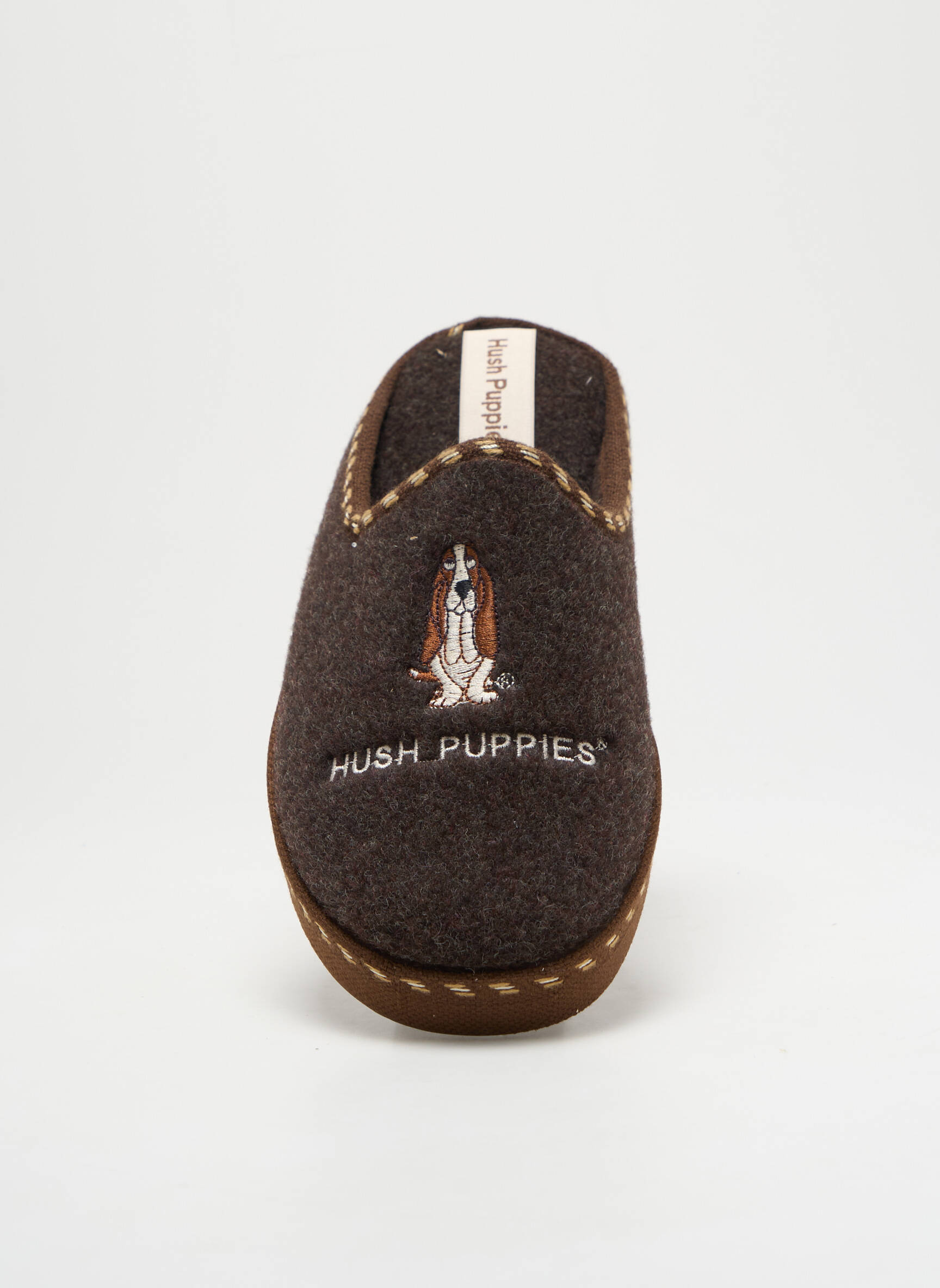 Bateliai/pantofliai apvalus mygtukas apvalus mygtukas rudas HUSH PUPPIES vyras