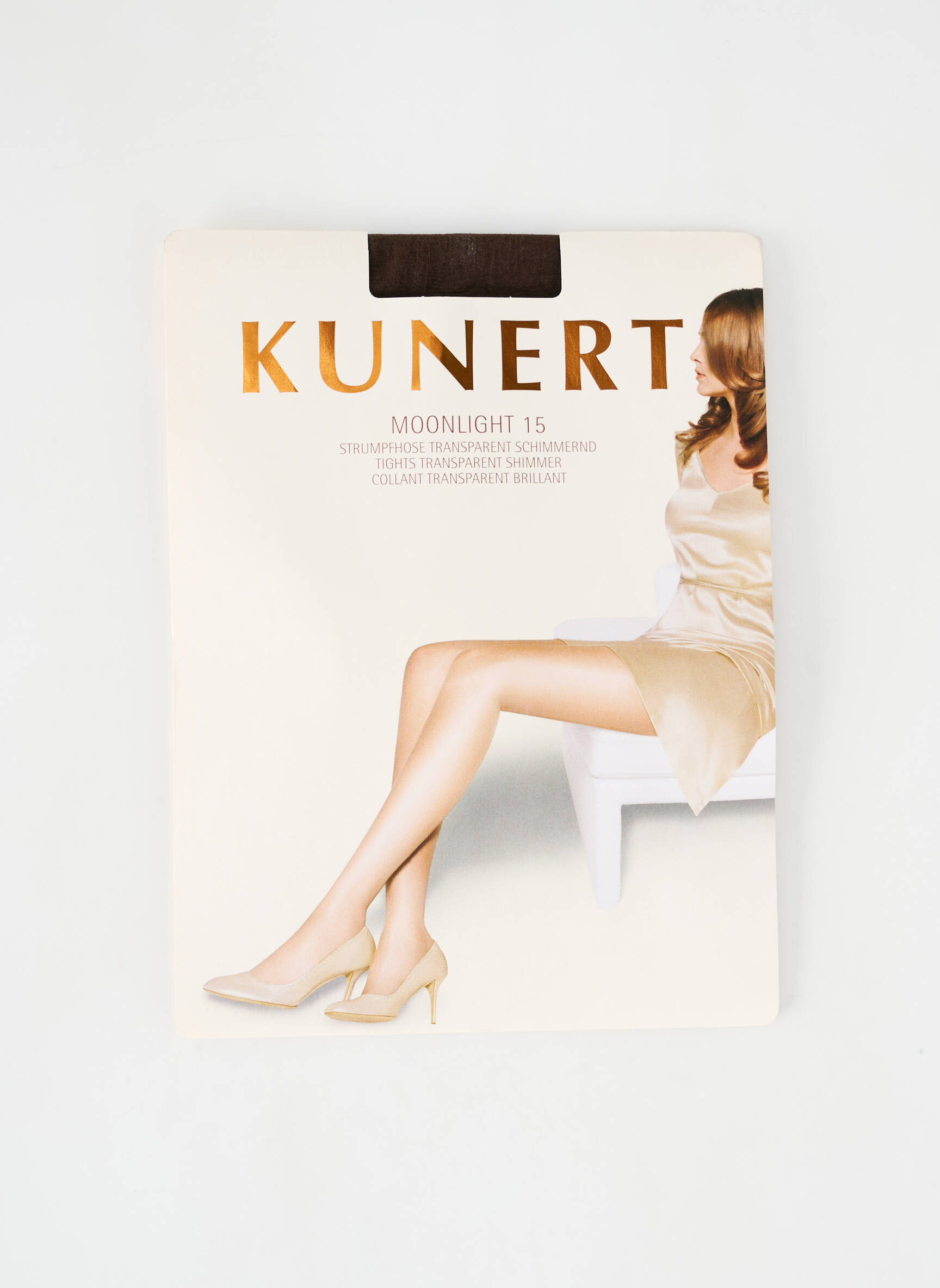 Kojinės tamprumas rudas KUNERT moteris