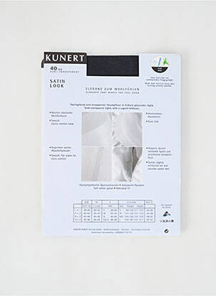 Kojinės tamprumas pilka KUNERT moteris