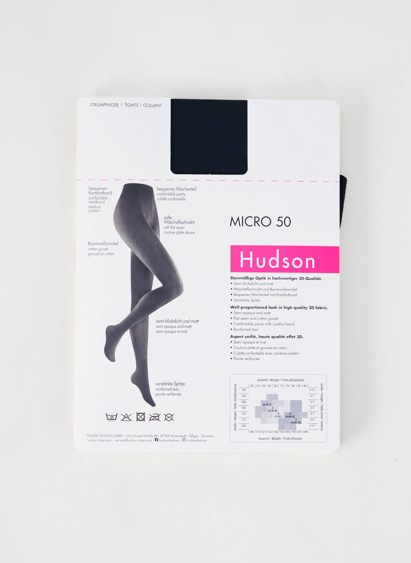 Kojinės elastinė juosta liemeniui, suteikianti patogumo ir laisvumo jausmą. mėlyna HUDSON moteris