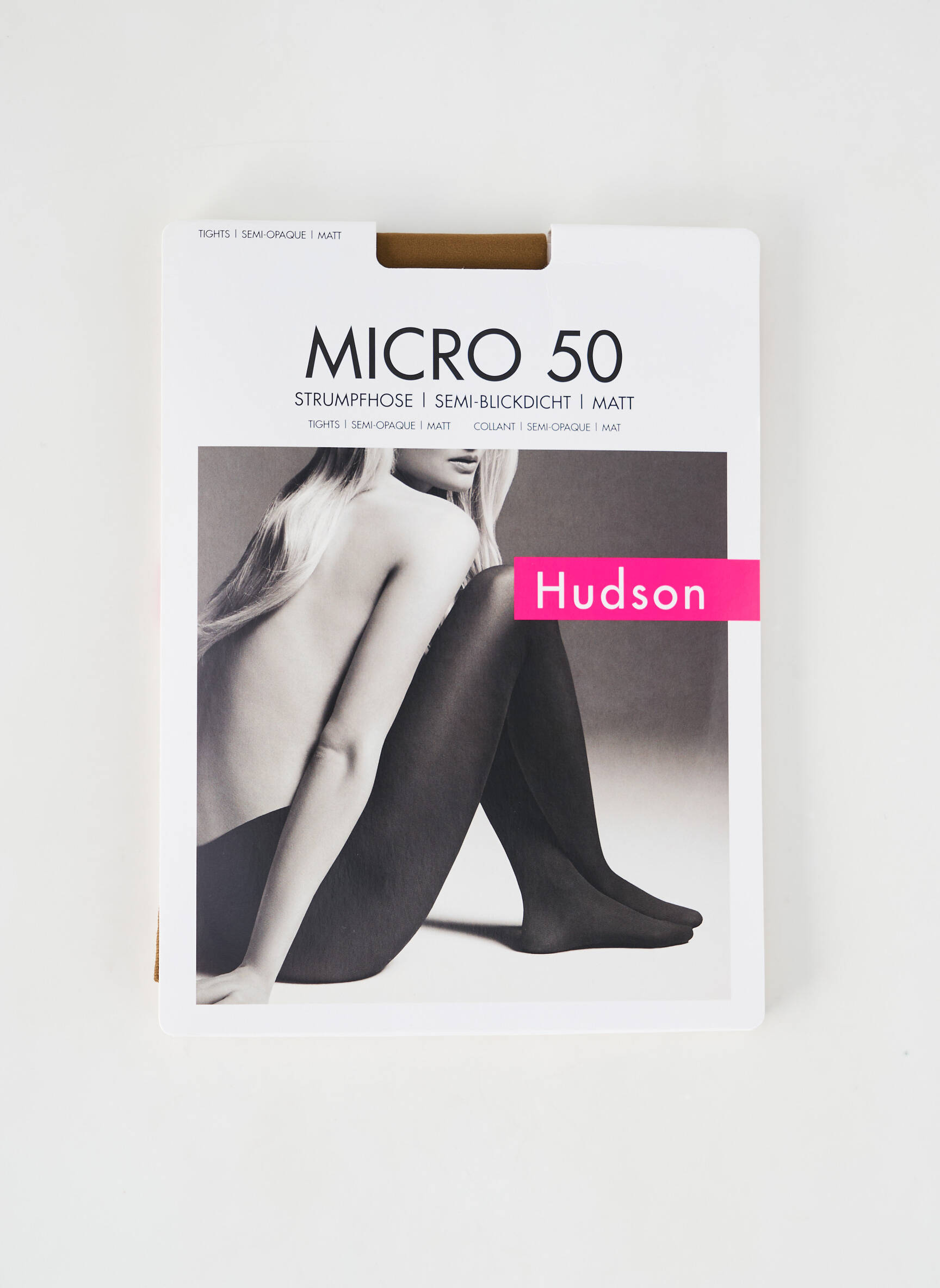 Kojinės elastinė juosta liemeniui, suteikianti patogumo ir laisvumo jausmą. rudas HUDSON moteris