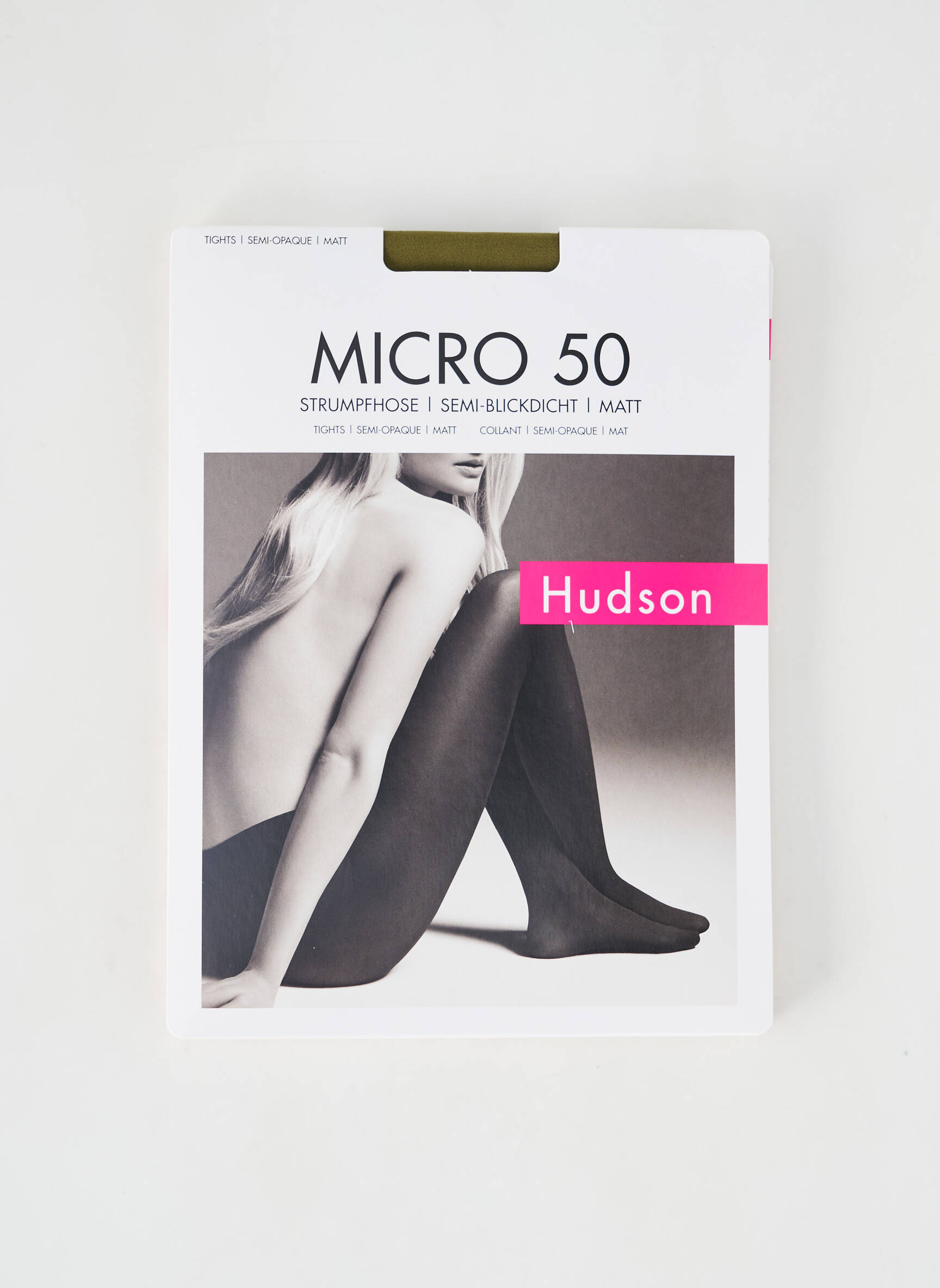 Kojinės elastinė juosta liemeniui, suteikianti patogumo ir laisvumo jausmą. žalias HUDSON moteris