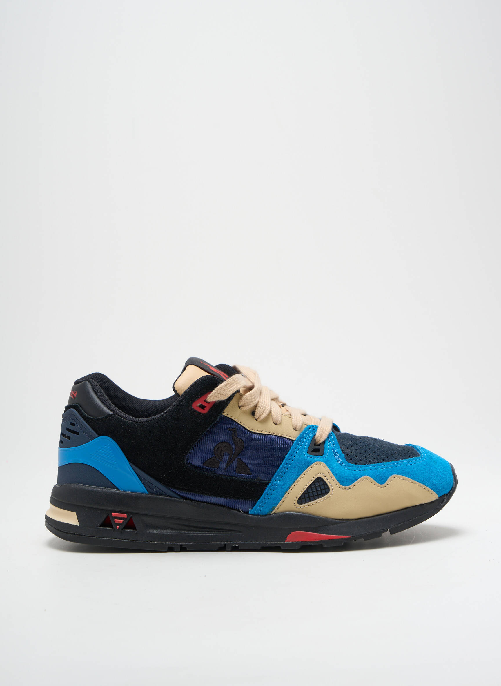 Bėgimo bateliai satino audinys apvalus mygtukas mėlyna LE COQ SPORTIF vyras