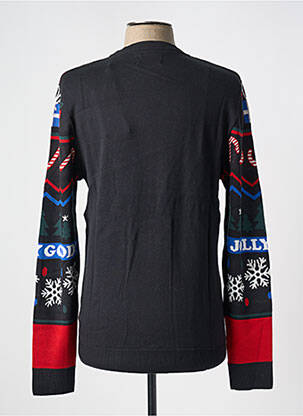 Megztinis apvalus kaklas ilgos rankovės mėlyna JACK & JONES vyras