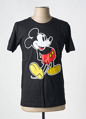 T-marškinys tiesi kirpimas trumpas rankovės juodas LOGOSHIRT vyras
