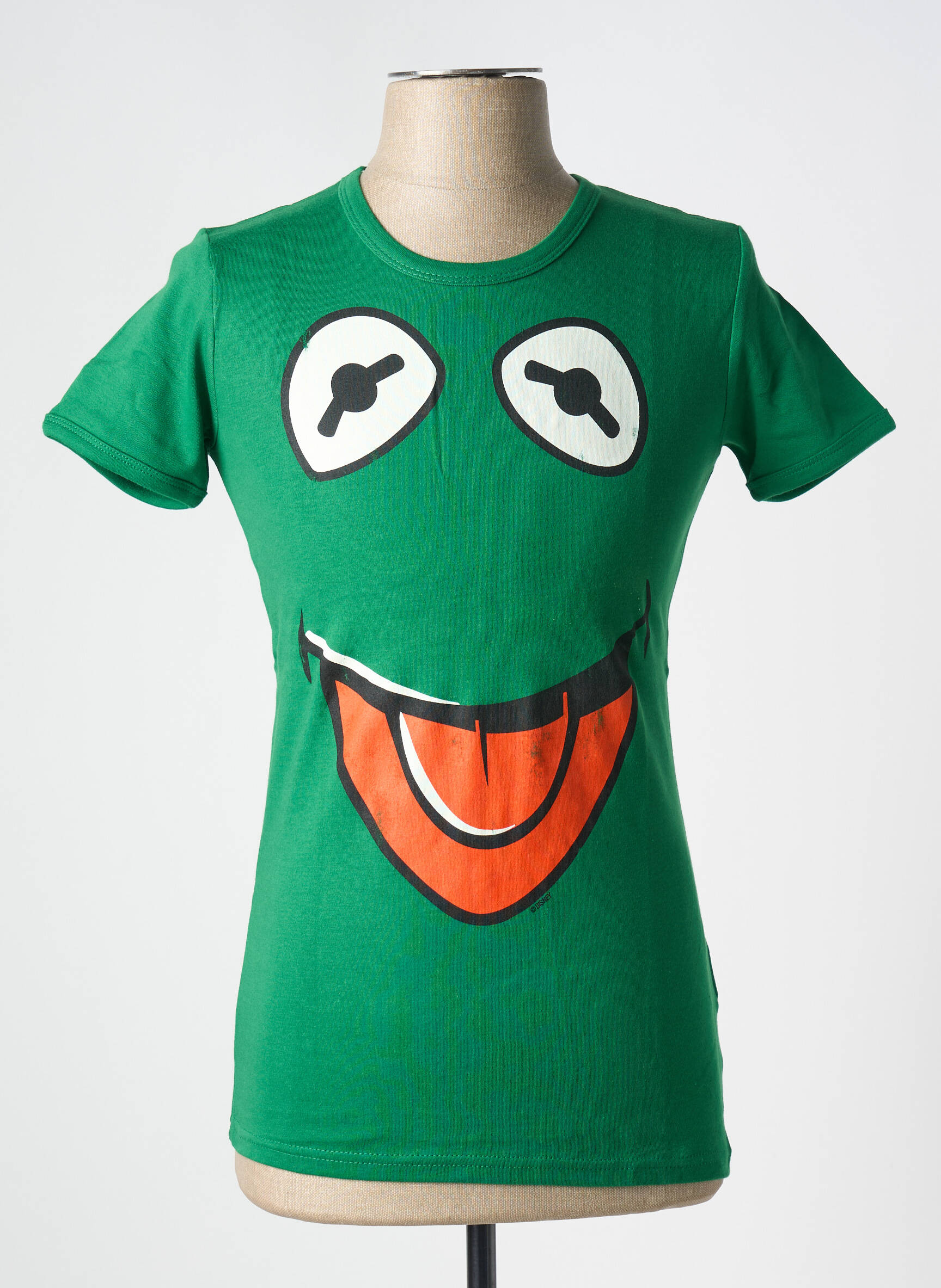 T-marškinys tiesi kirpimas trumpas rankovės žalias LOGOSHIRT vyras