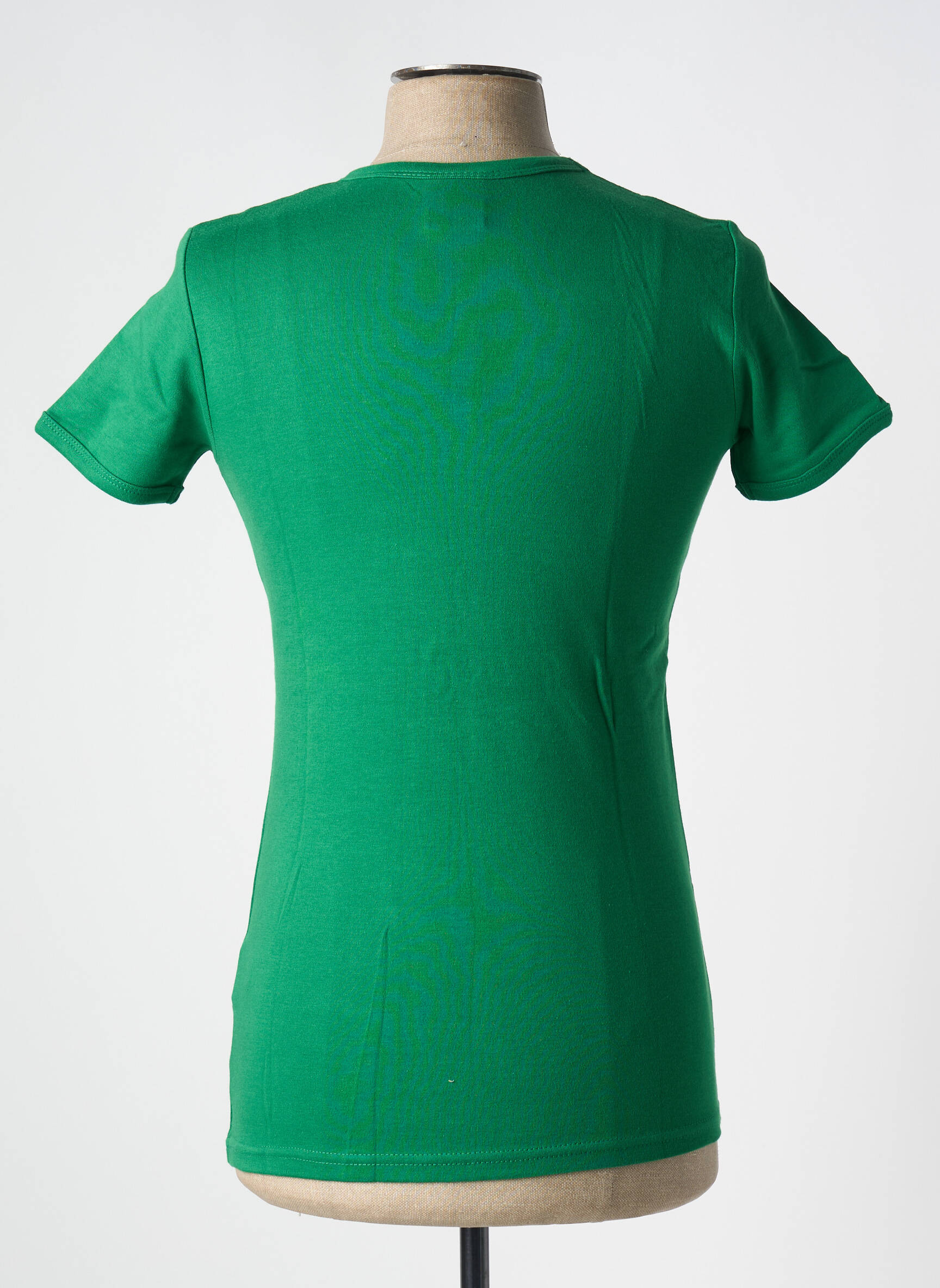 T-marškinys tiesi kirpimas trumpas rankovės žalias LOGOSHIRT vyras