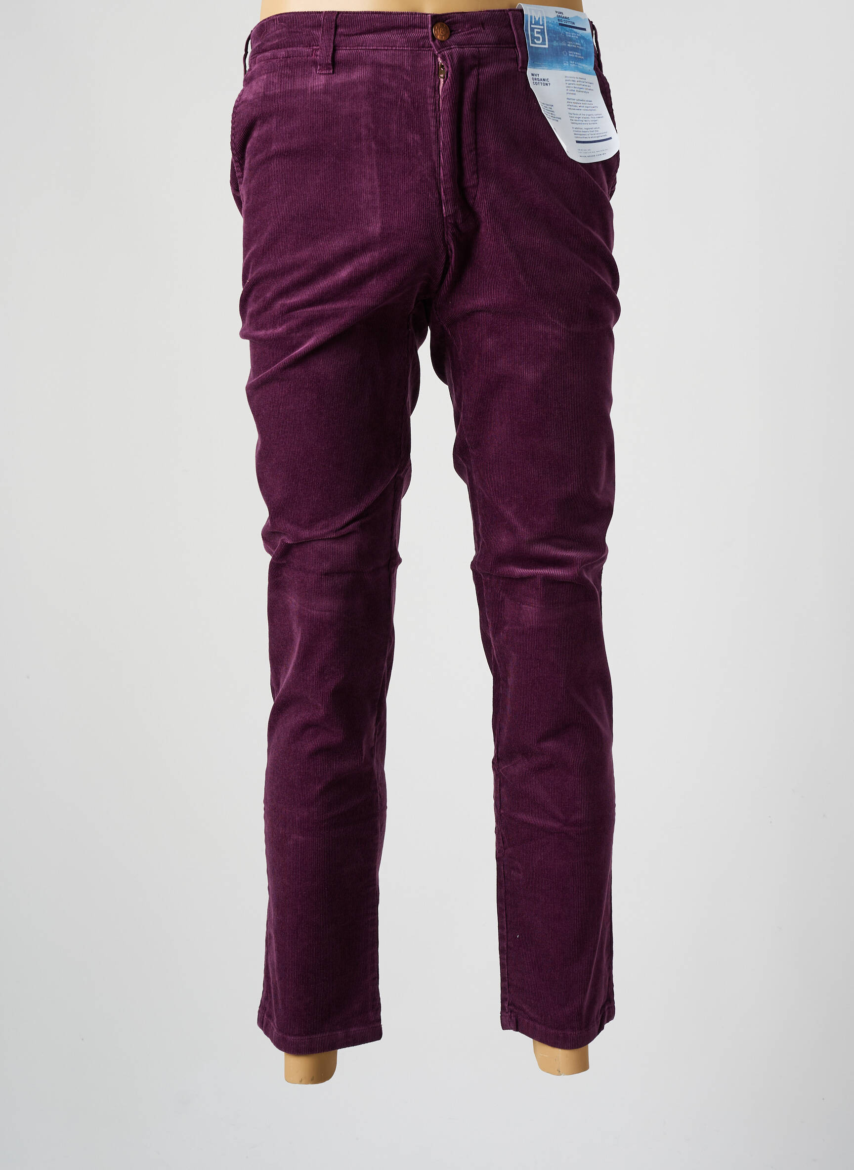 Chino kelnė tamprumas normala dydis violetinis M5 BY MEYER vyras