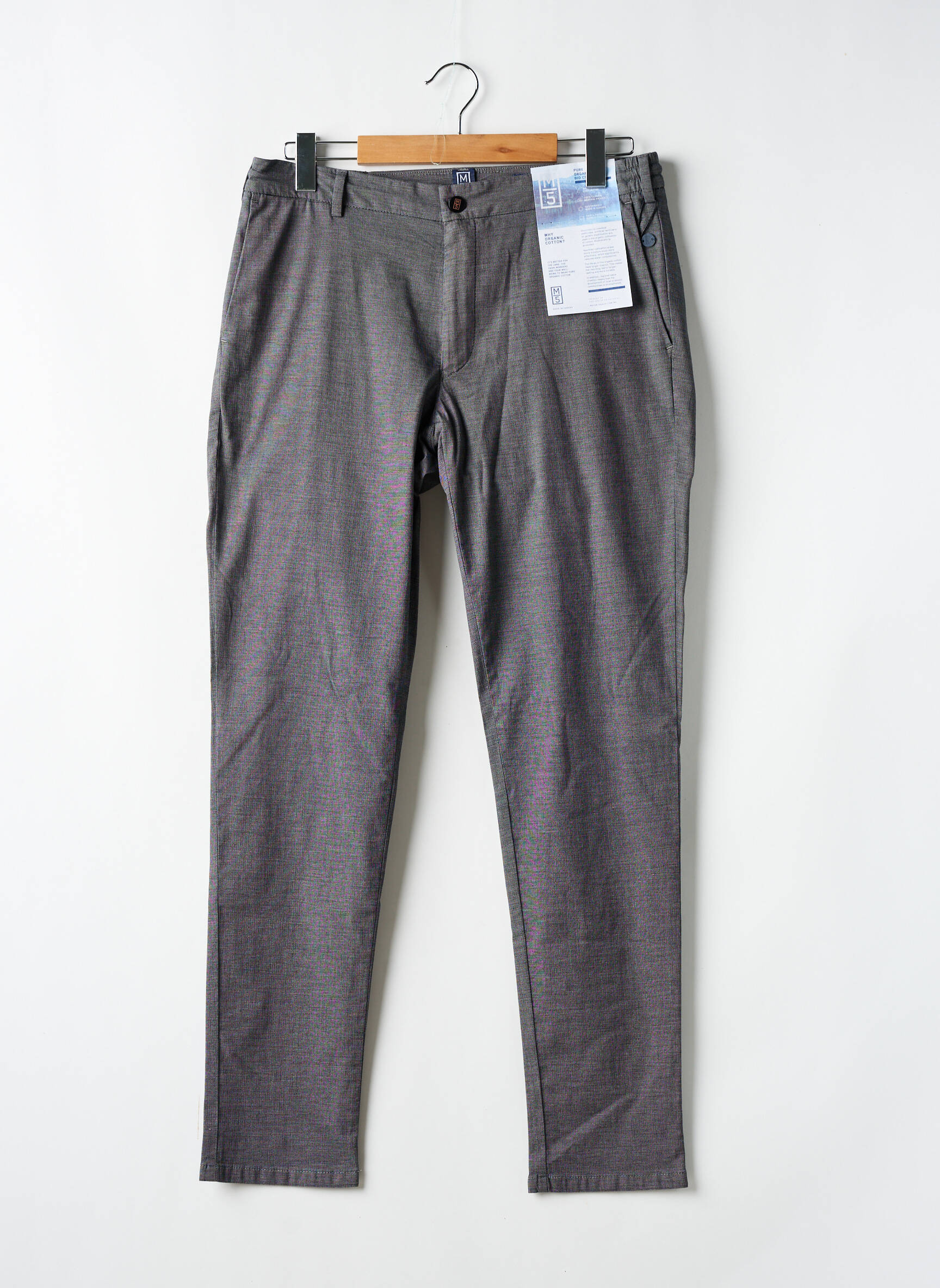 Chino kelnė chinamas audinys normala dydis pilka M5 BY MEYER vyras