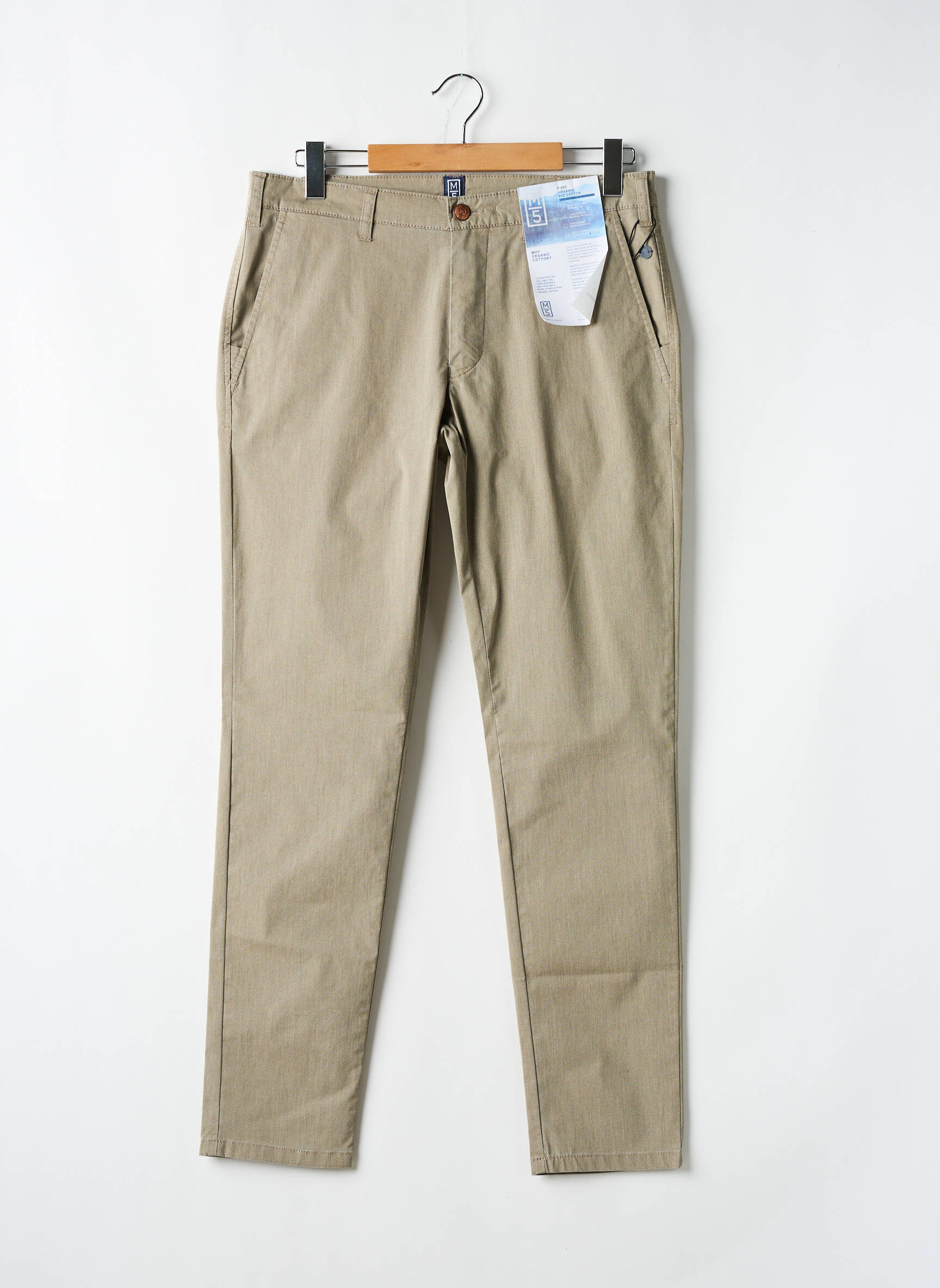 Chino kelnė chinamas audinys normala dydis rudas M5 BY MEYER vyras