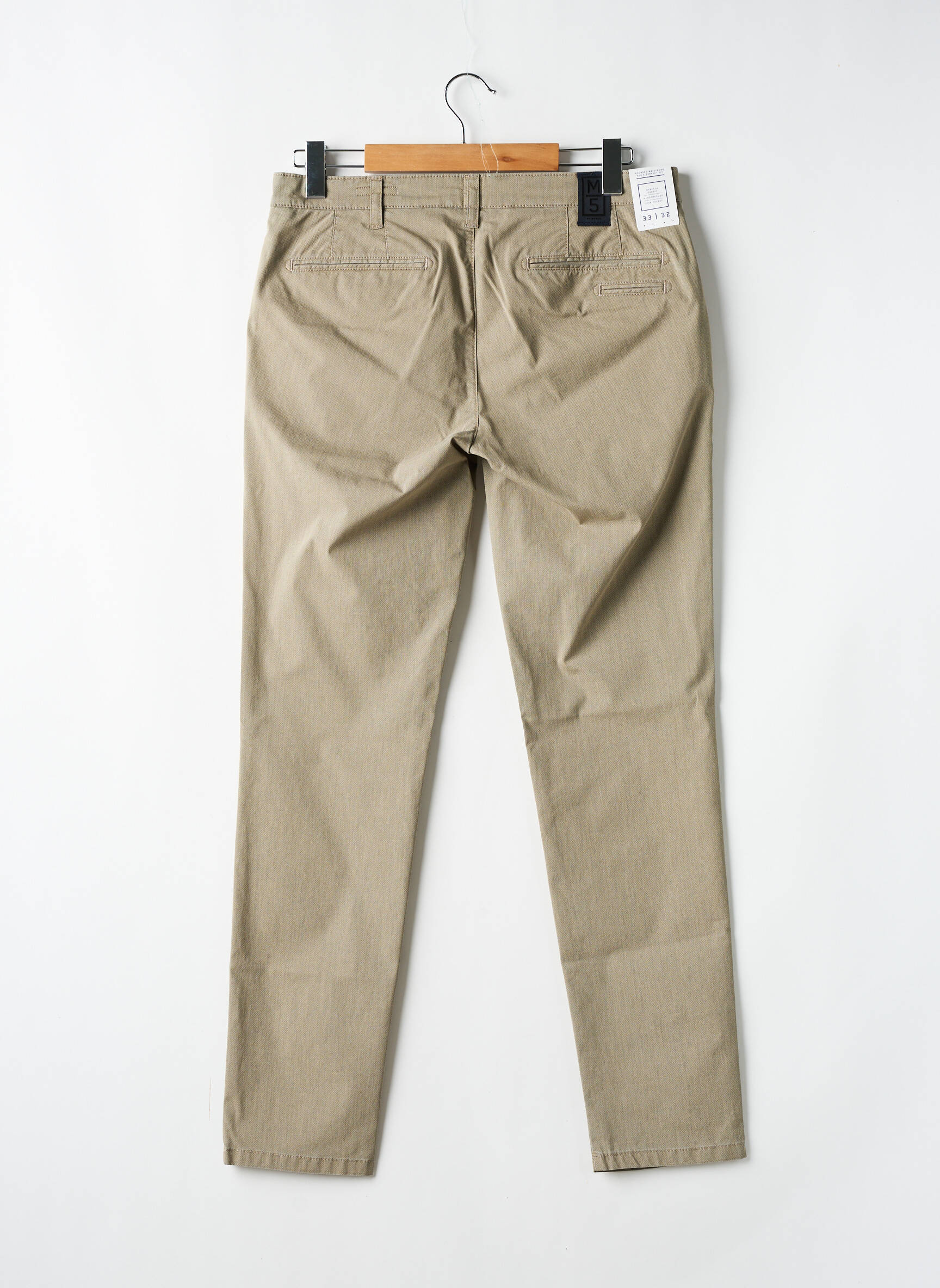 Chino kelnė chinamas audinys normala dydis rudas M5 BY MEYER vyras