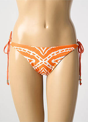 Maudymosi kelnaitės fantazijos raštas bikini oranžinė SEAFOLLY moteris