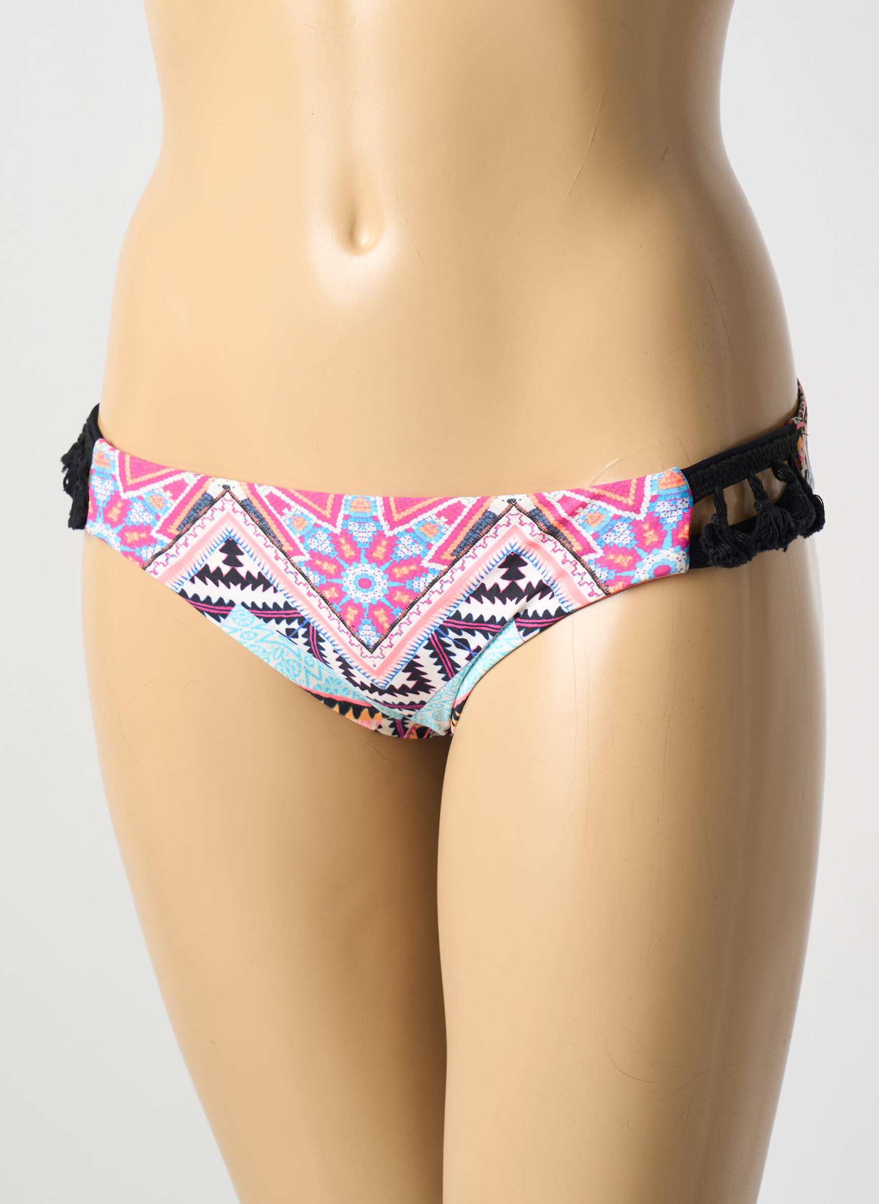 Maudymosi kelnaitės fantazijos raštas kelnaitės juodas SEAFOLLY moteris