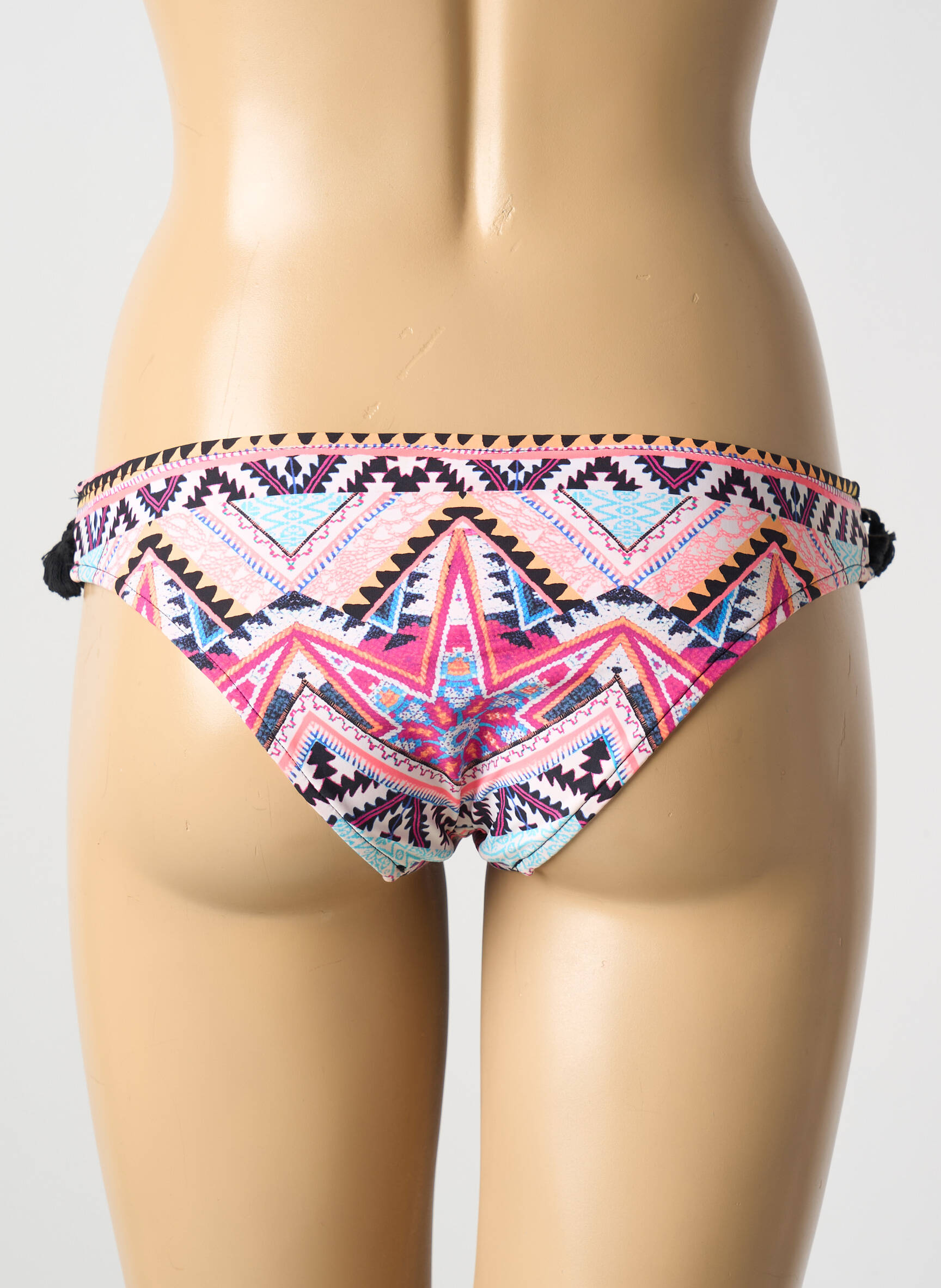 Maudymosi kelnaitės fantazijos raštas kelnaitės juodas SEAFOLLY moteris
