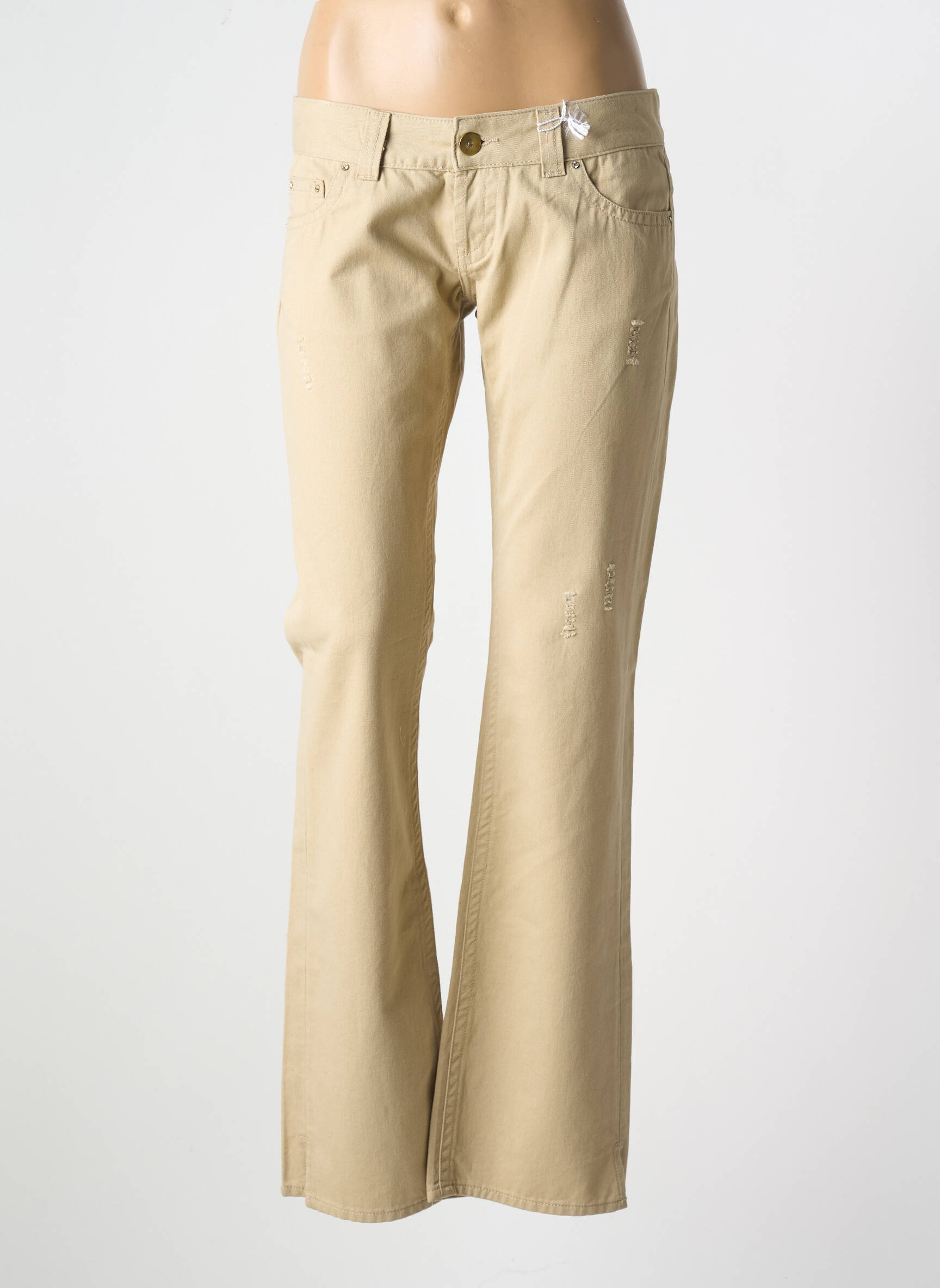 Bootcut džinsai tamprumas maža dydžio bežinis E.LOCO moteris