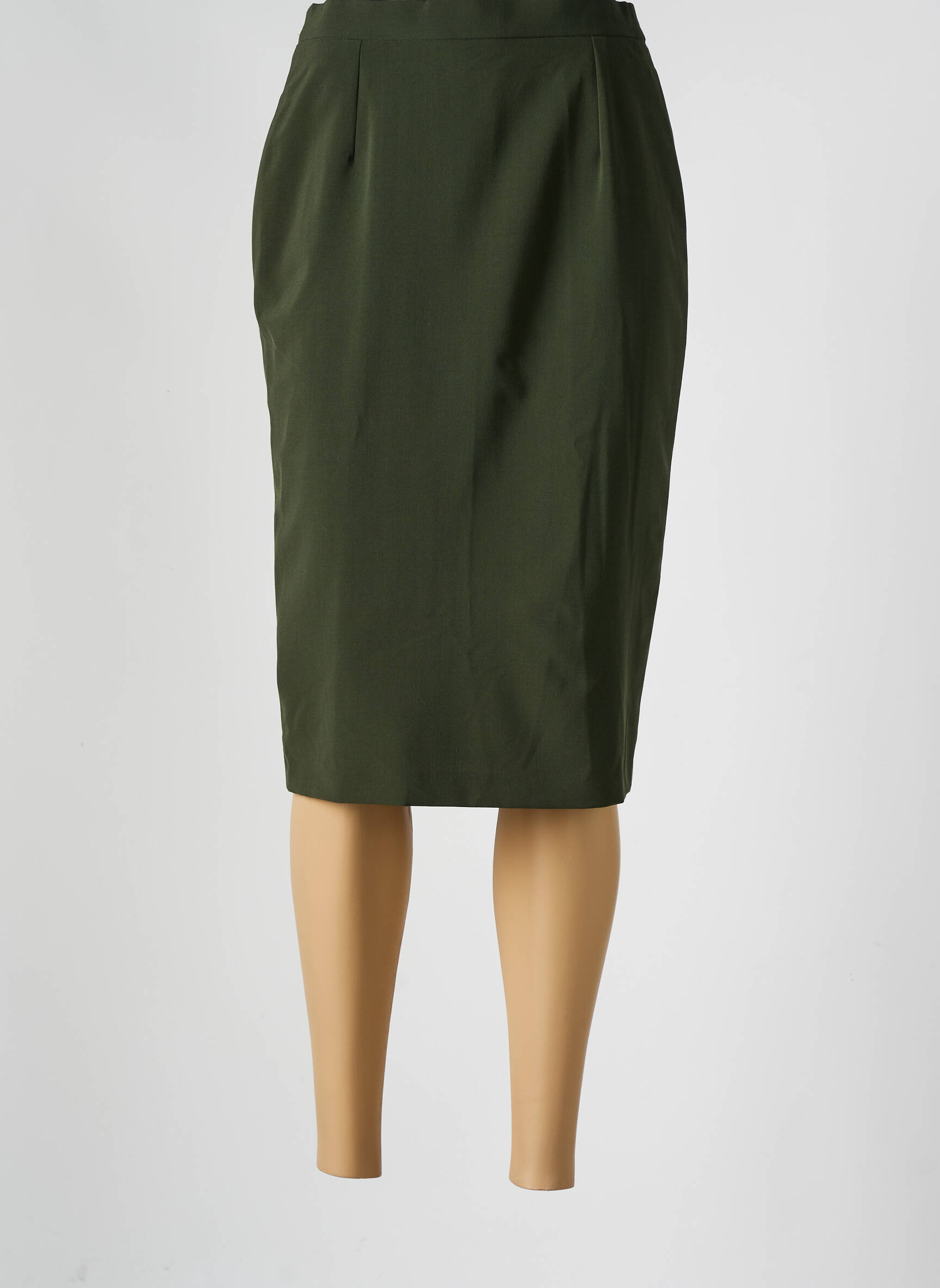 Pusilgis sijonas tamprumas žalias MARCELLE GRIFFON moteris