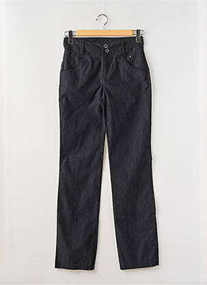 Lieknos kelnės popelinos audinys, kuris pasižymi lygiu ir tankiu paviršiumi. normala dydis juodas SALT & PEPPER moteris