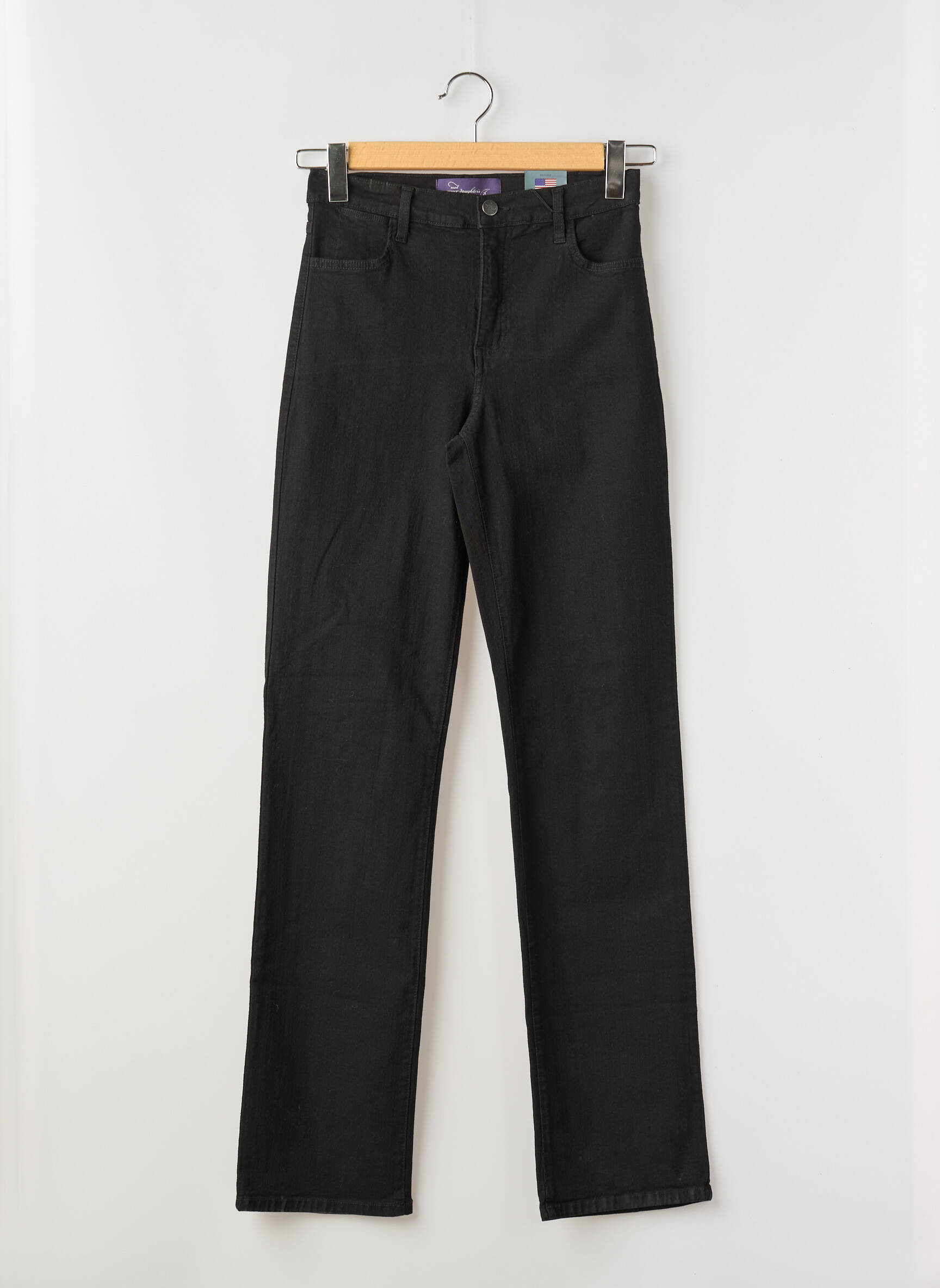 Lieknos džinsai aukšta talija aukšta talija juodas NOT YOUR DAUGHTER'S JEANS moteris