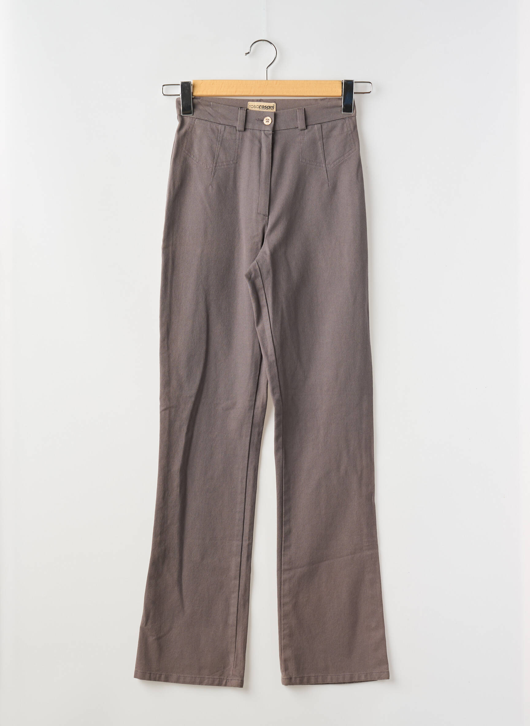 Bootcut džinsai aukšta talija aukšta talija pilka ROSA ROSAM moteris