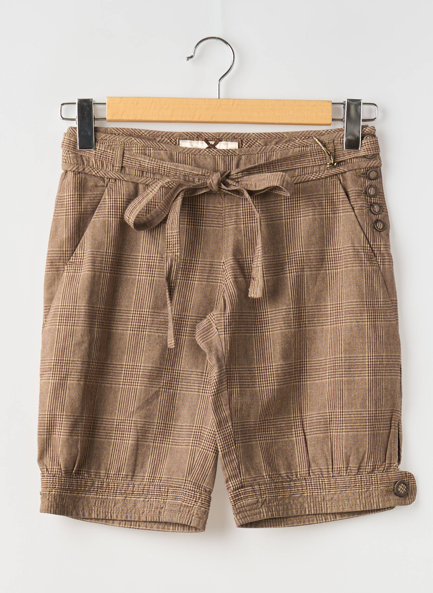Bermudas pincetų dydis normala dydis rudas PEPE JEANS moteris
