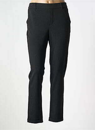 Lieknos kelnės aukšta talija aukšta talija juodas VERO MODA moteris