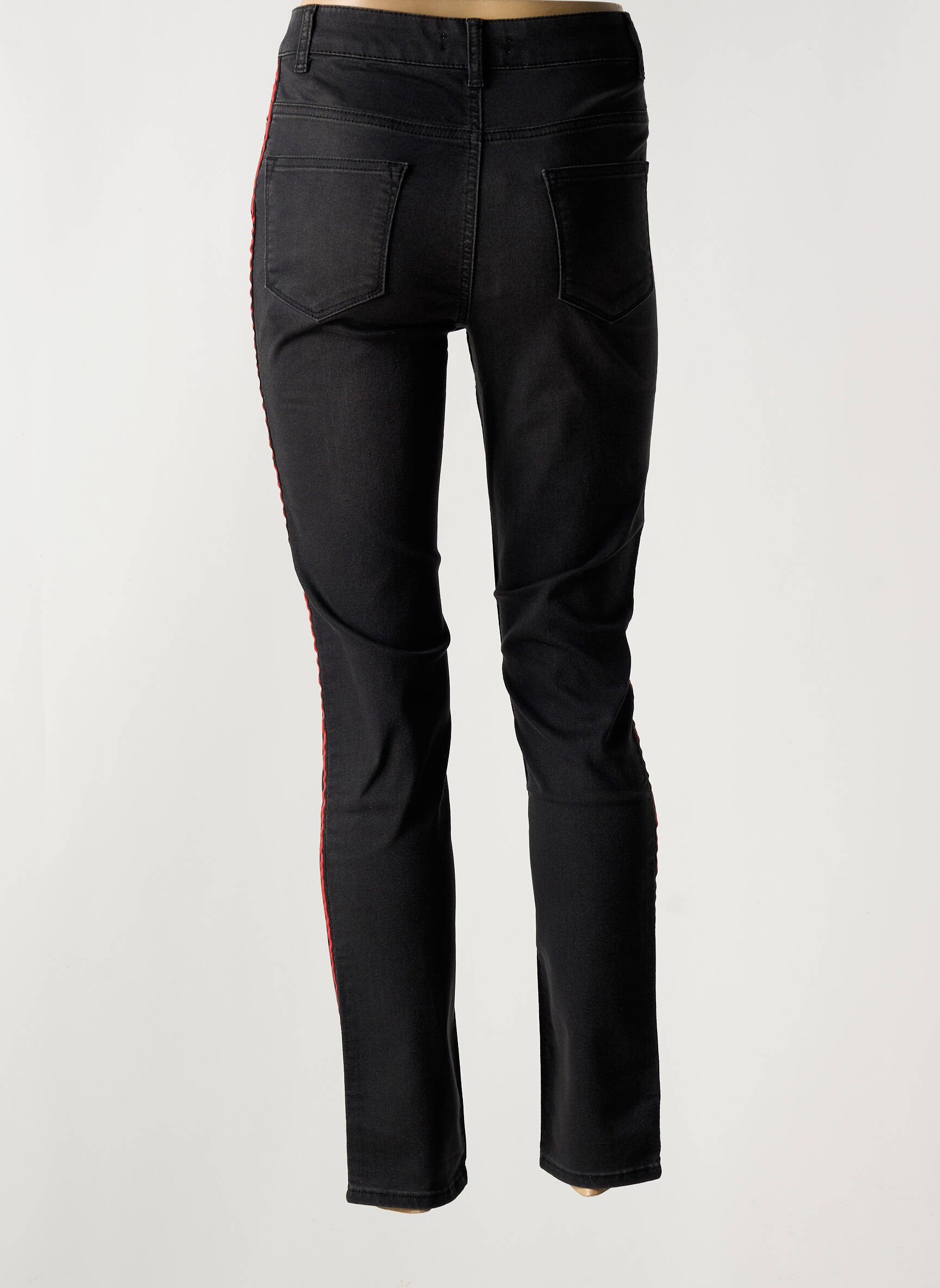 Jegging šoniniai galonai su siuvinėjimu normala dydis juodas CONCEPT K moteris