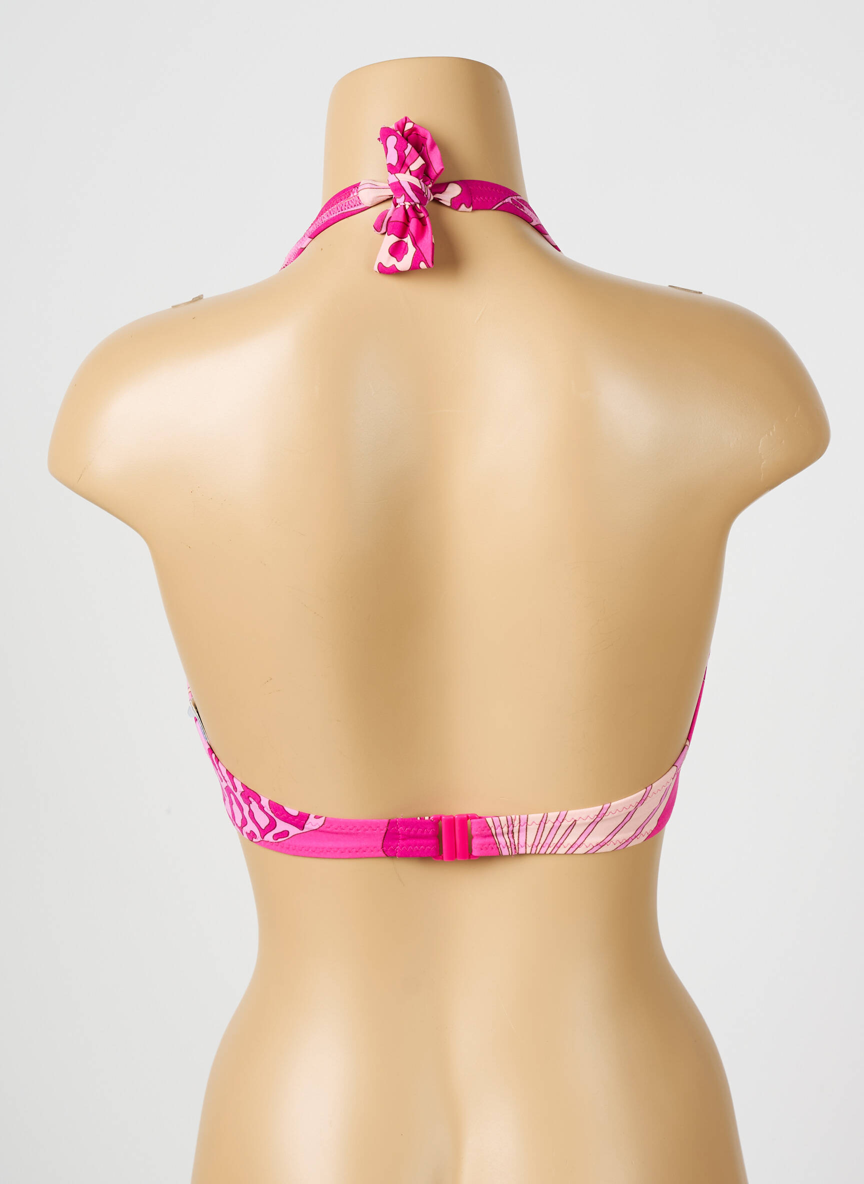 Maudymosi viršūnė reguliuojamos elastinės petnešos rožinė ROSA FAIA moteris