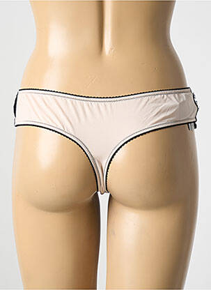 Tanga tanga juodas AMBRA moteris