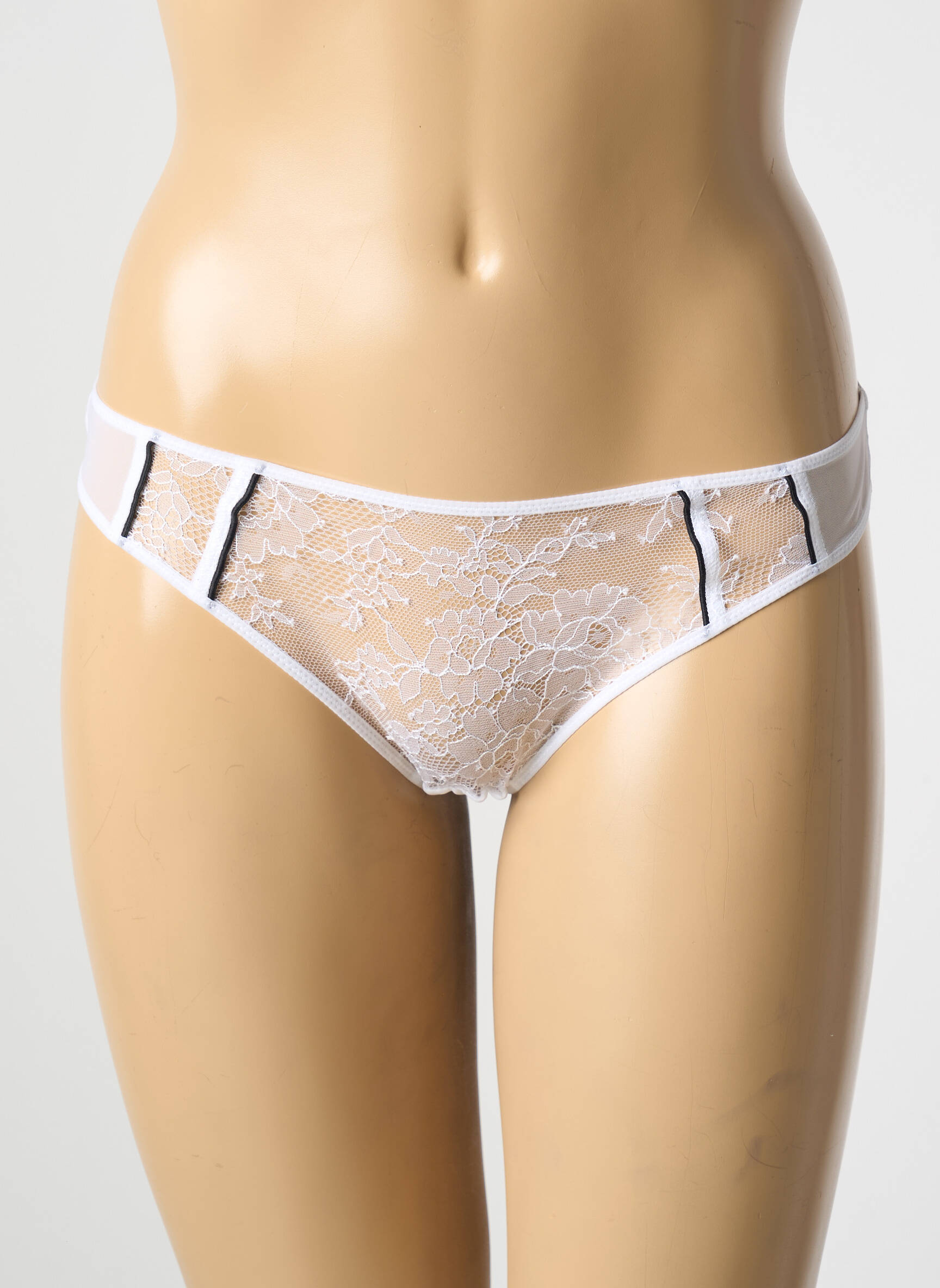 Tanga tanga baltas CHANTAL THOMASS moteris