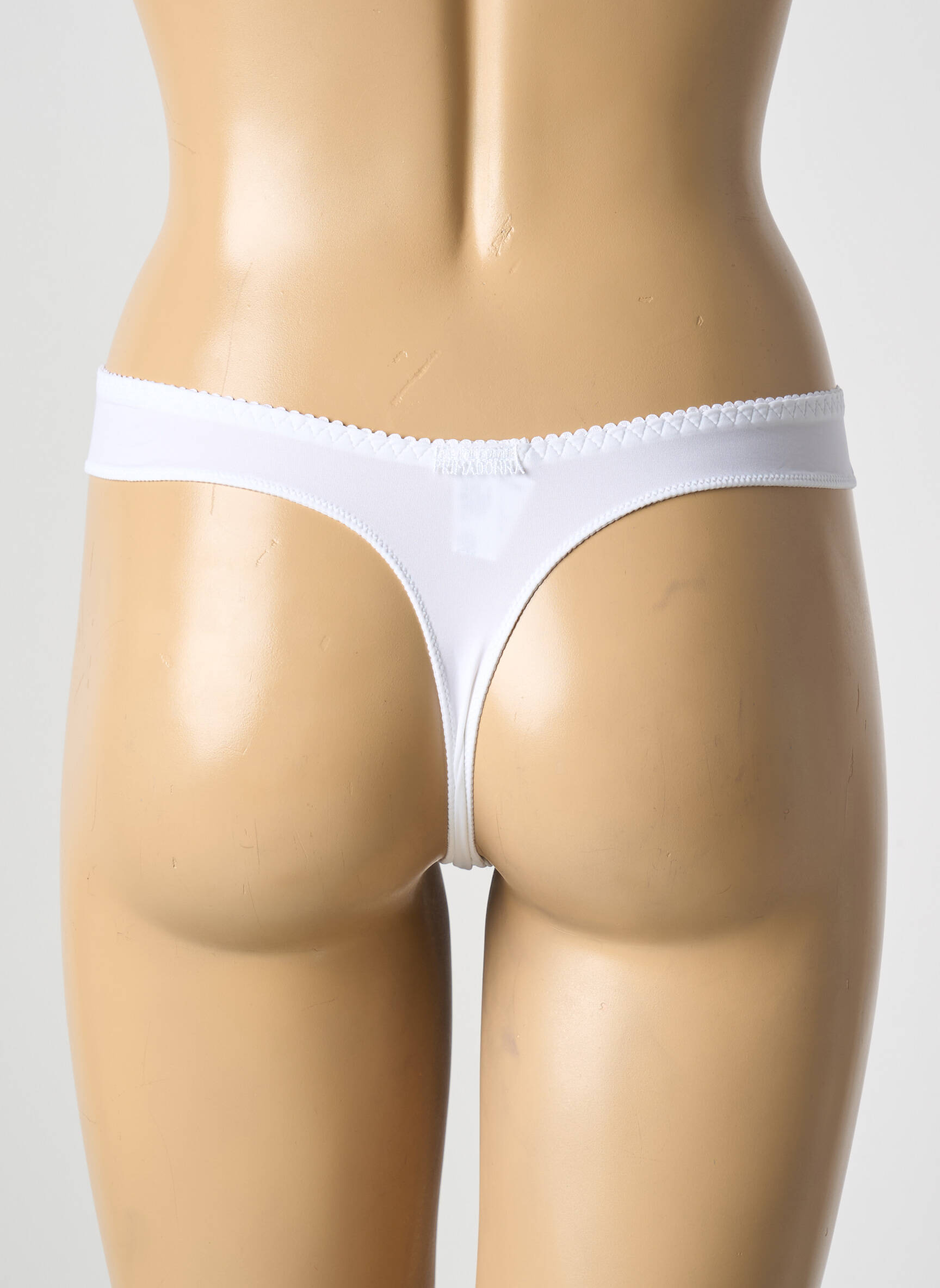 Tanga tamprumas baltas PRIMADONNA moteris