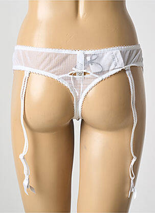 Tanga tamprumas baltas MILLESIA moteris
