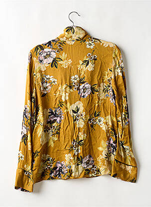 Moteriškas marškinys gėlių raštas ilgos rankovės geltona URBAN OUTFITTERS moteris