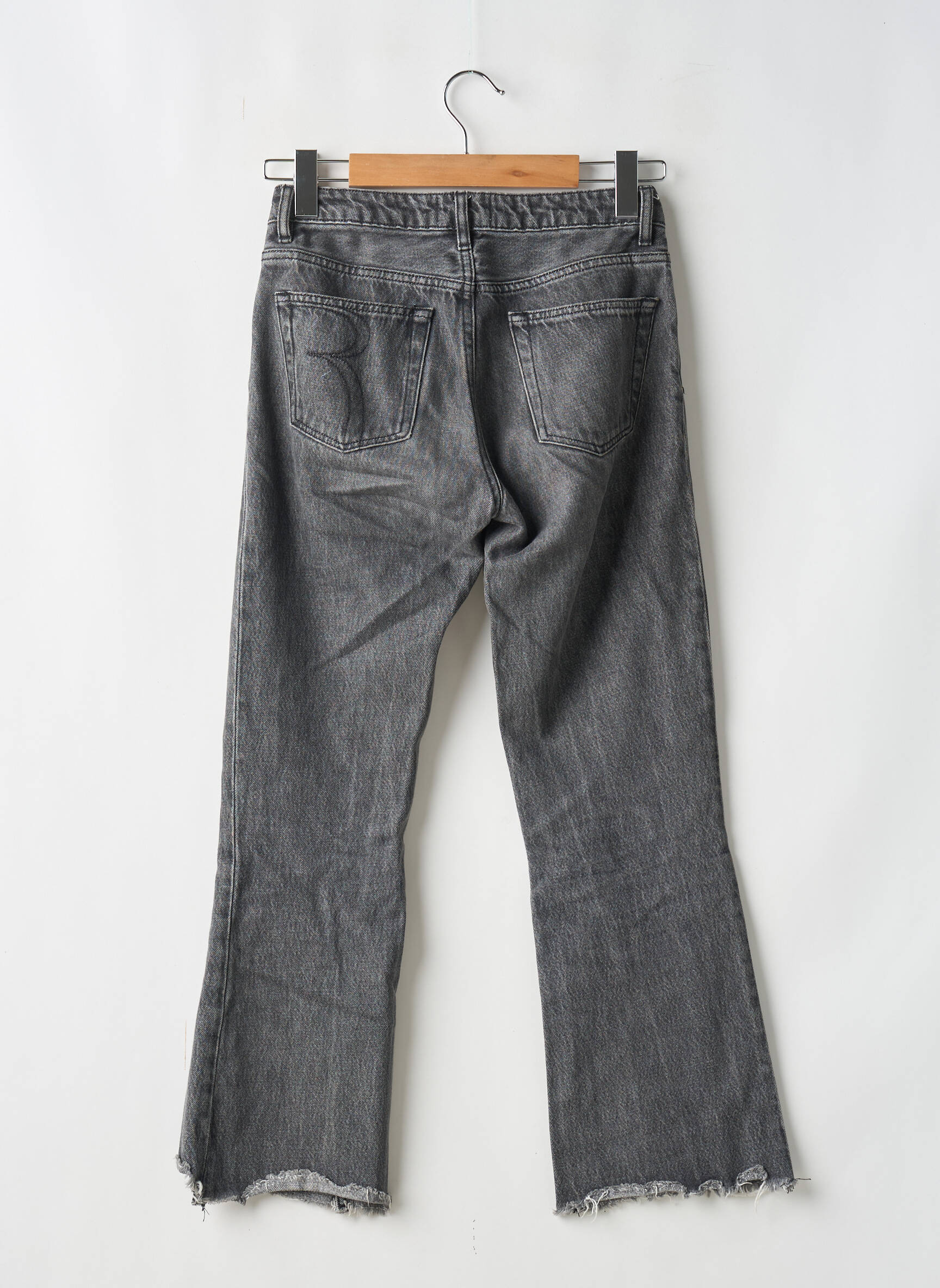 Bootcut džinsai normala dydis normala dydis pilka ROUJE moteris