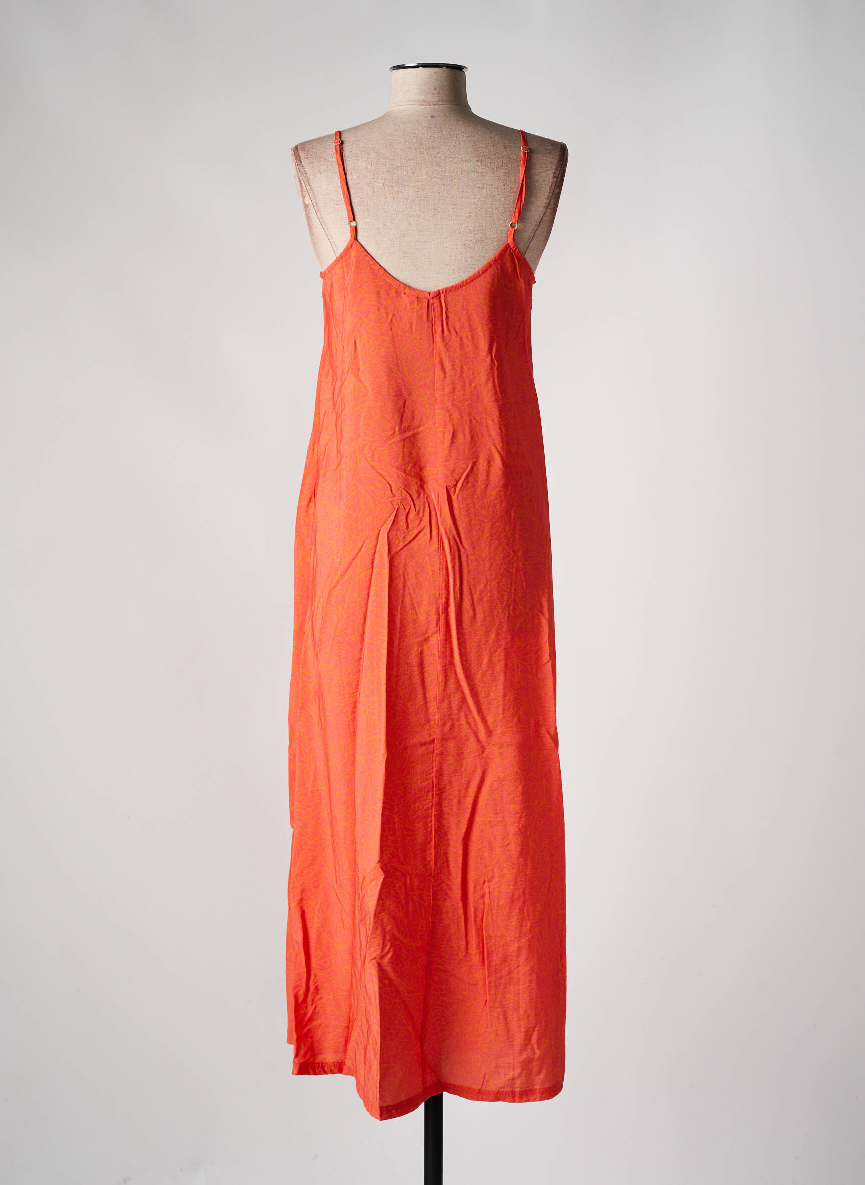 Pusilgių suknelė gėlių raštas plonos dirželiai oranžinė RAGWEAR moteris