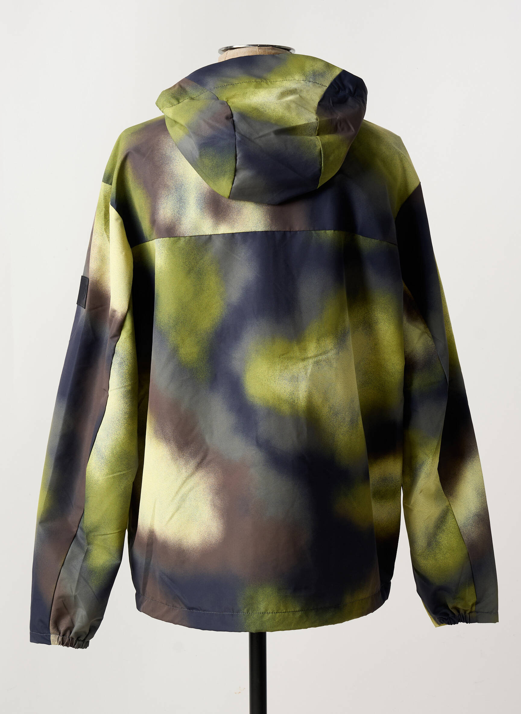 Vėjo nepraleidėjas kišenės su gobtuvu žalias RAGWEAR vyras