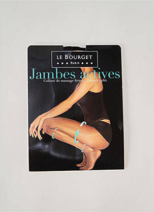 Kojinės tamprumas juodas LE BOURGET moteris