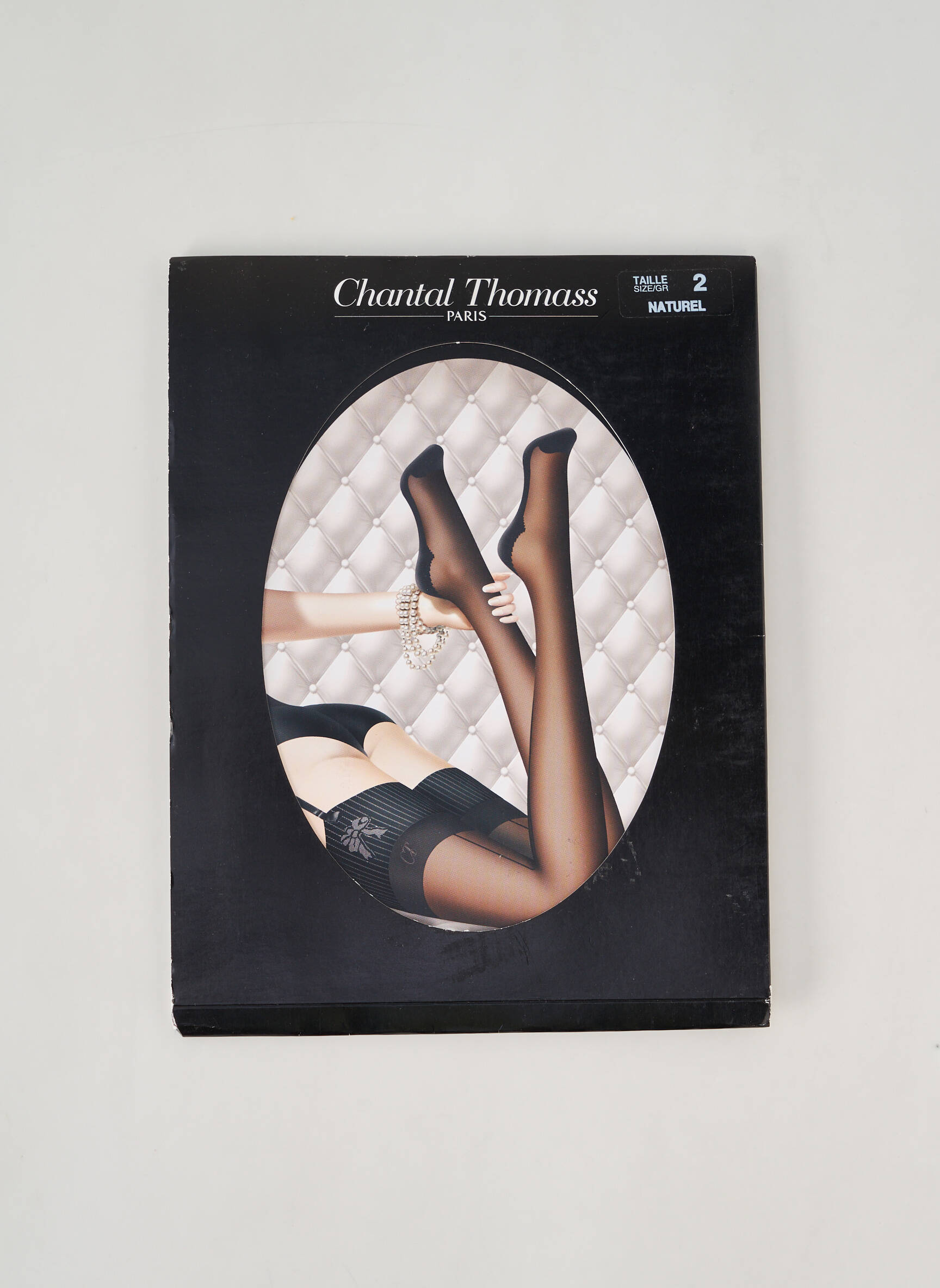 Bas fantazijos raštas kremas CHANTAL THOMASS moteris