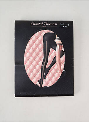 Kojinės fantazijos raštas juodas CHANTAL THOMASS moteris